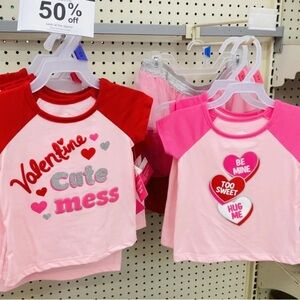 NEW Bundle of 12 month Valentine’s Day shirts